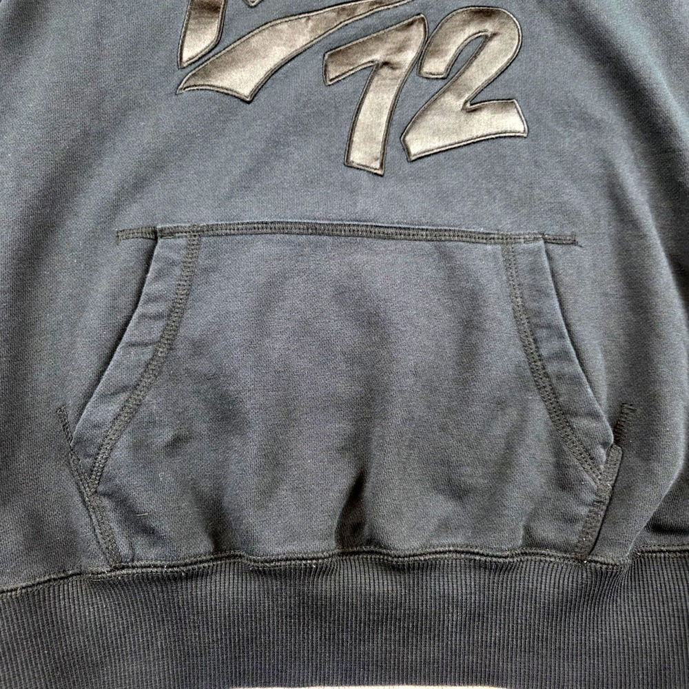 Vintage Nike 72 Black Hoodie Boy's Medium Pullover Nike The Athletic Dept. - Picture 4 of 8